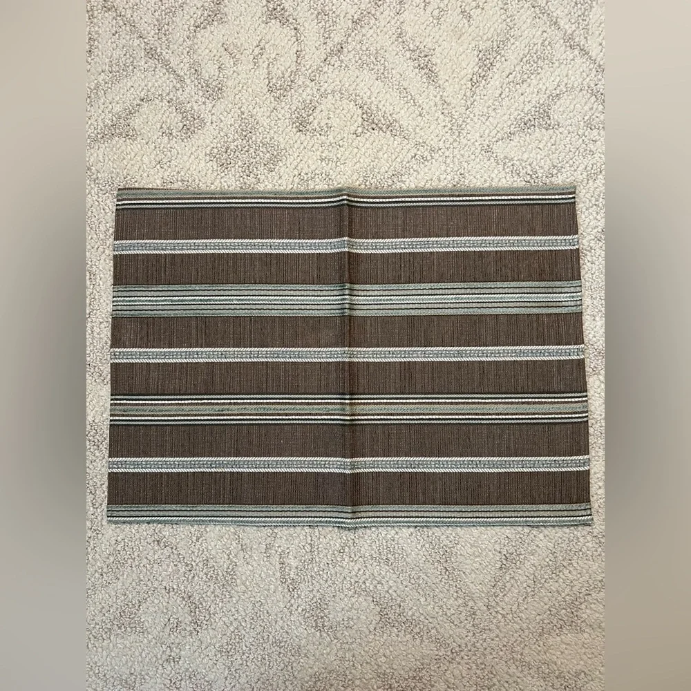 Placemats Set of 4 by Heritage Lace Brown/Sage